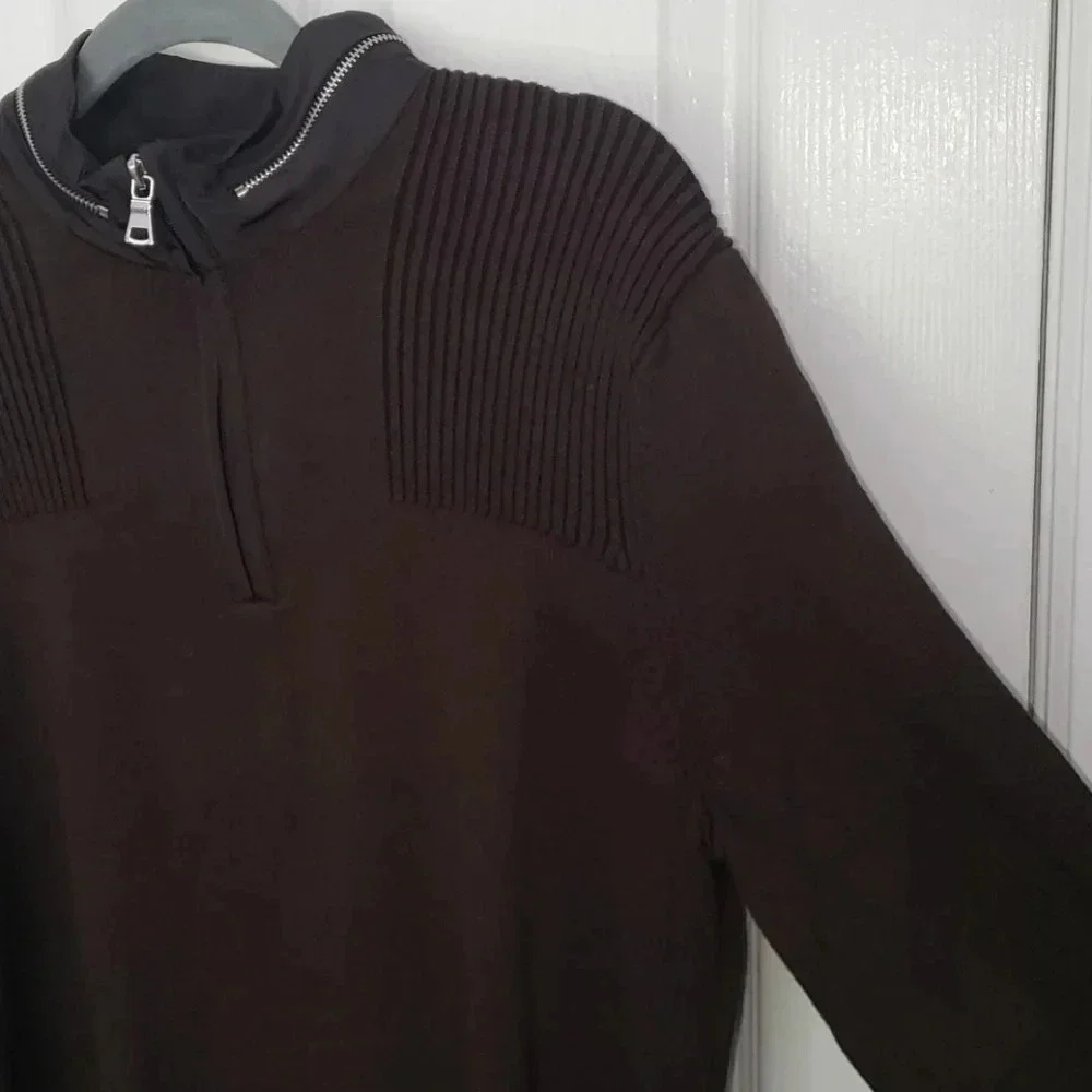 INC International Concepts Dark Green Sweater - Picture 6 of 14